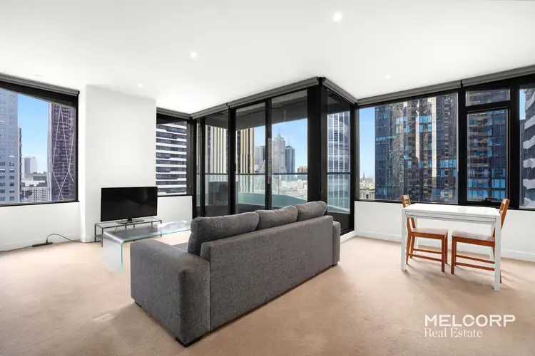 Second view of Homely apartment listing, 1709/155 Franklin Street, Melbourne VIC 3000
