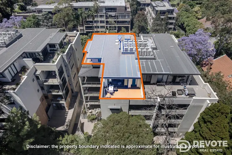 Fifth view of Homely apartment listing, Penthouse/A402/1-9 Buckingham Road, Killara NSW 2071