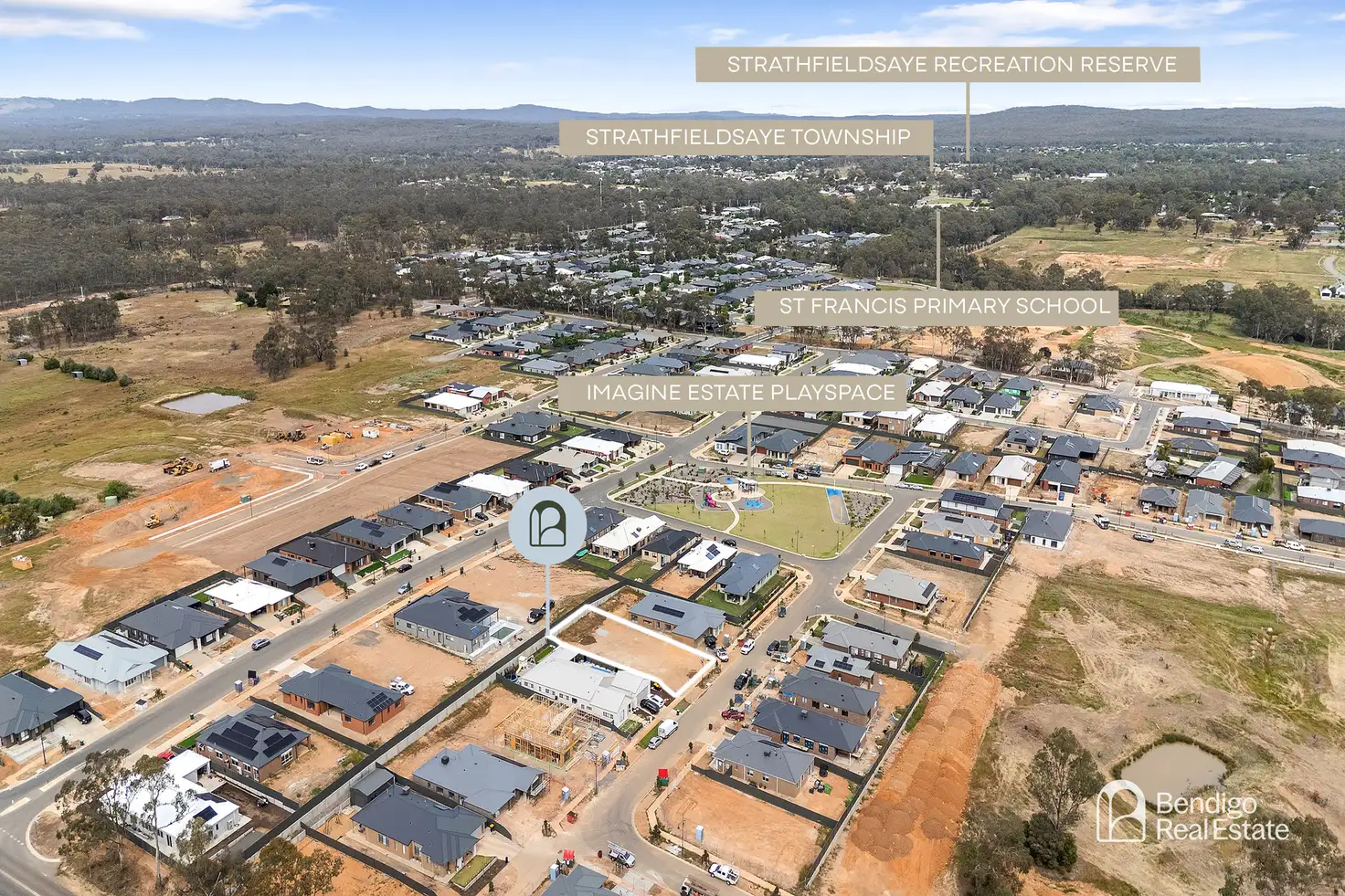 Main view of Homely land listing, 14 Peaceful Crescent, Strathfieldsaye VIC 3551