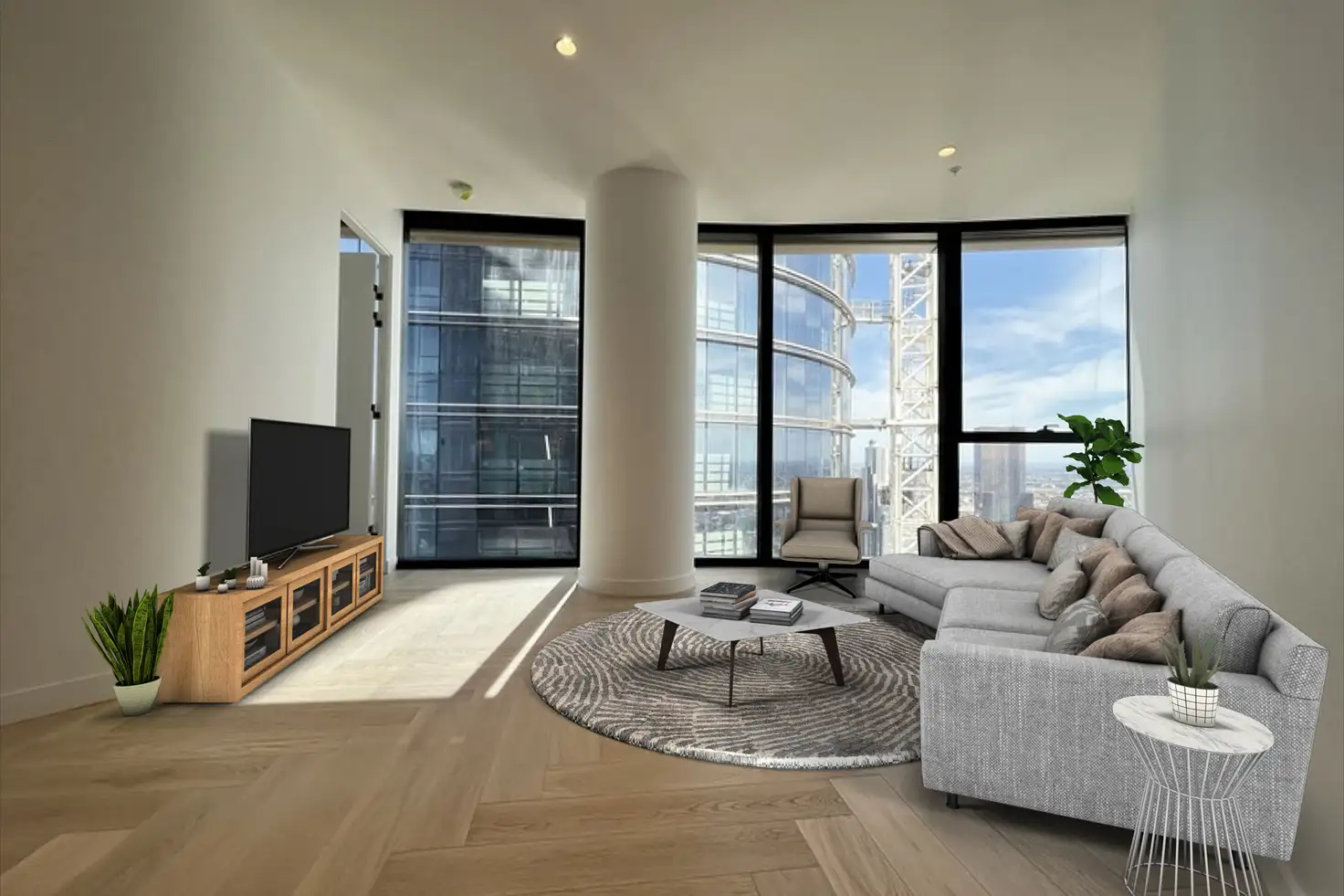 Main view of Homely apartment listing, 5405/63 Latrobe Street, Melbourne VIC 3000