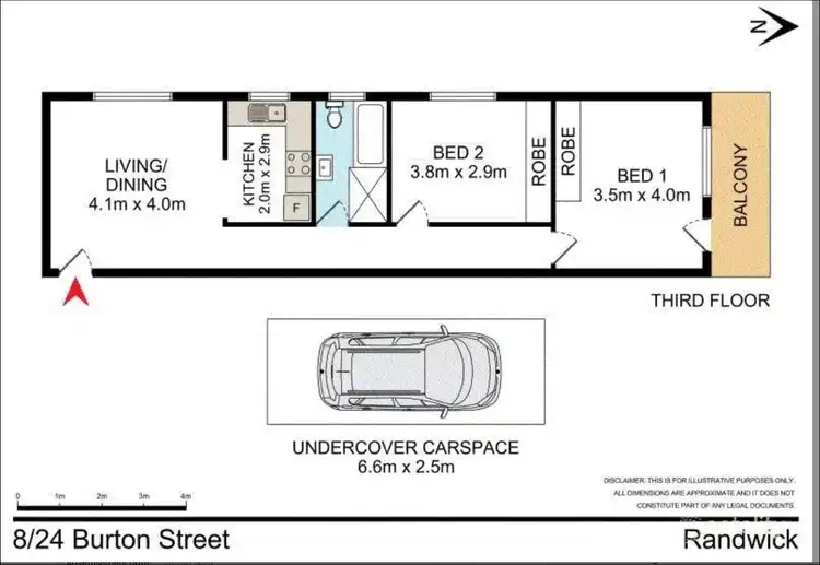 Fourth view of Homely apartment listing, 8/24 Burton Street, Randwick NSW 2031