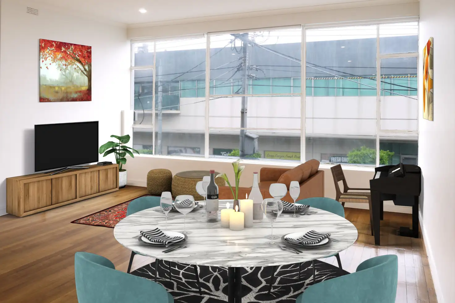 Main view of Homely apartment listing, 91a Holmes Street, Brunswick VIC 3056