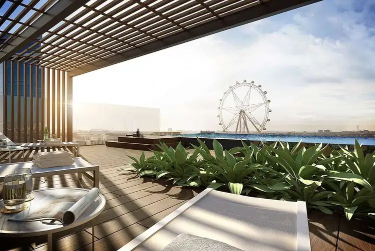 Second view of Homely apartment listing, 806/387 Docklands Drive, Docklands VIC 3008