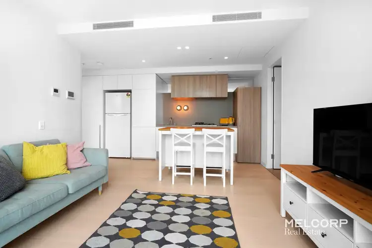 Second view of Homely apartment listing, 3501/157 A'beckett Street, Melbourne VIC 3000