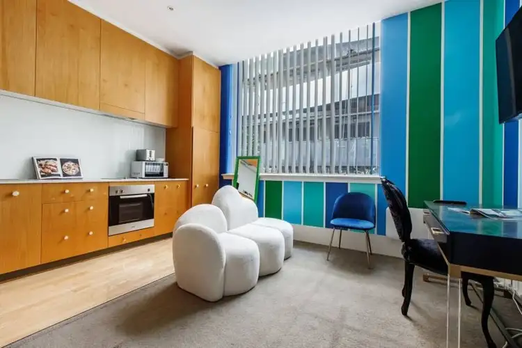 Second view of Homely apartment listing, 206/1 Manchester Lane, Melbourne VIC 3000