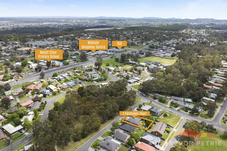 Second view of Homely house listing, 3 Parkhaven Court, Mount Clear VIC 3350