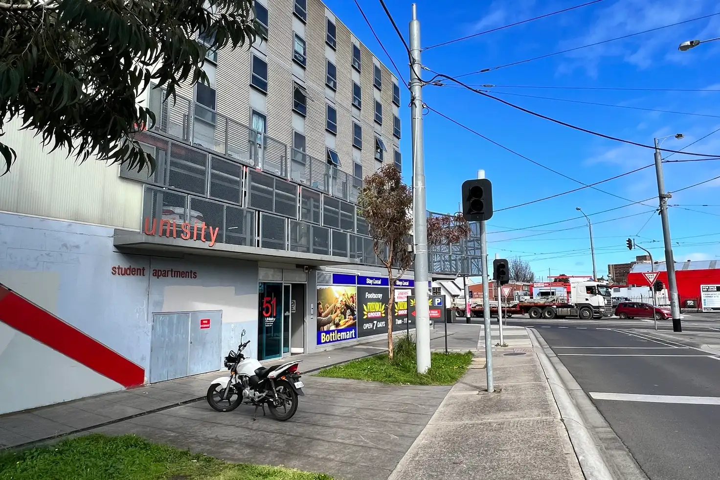 Main view of Homely studio listing, 615/51 Gordon Street, Footscray VIC 3011