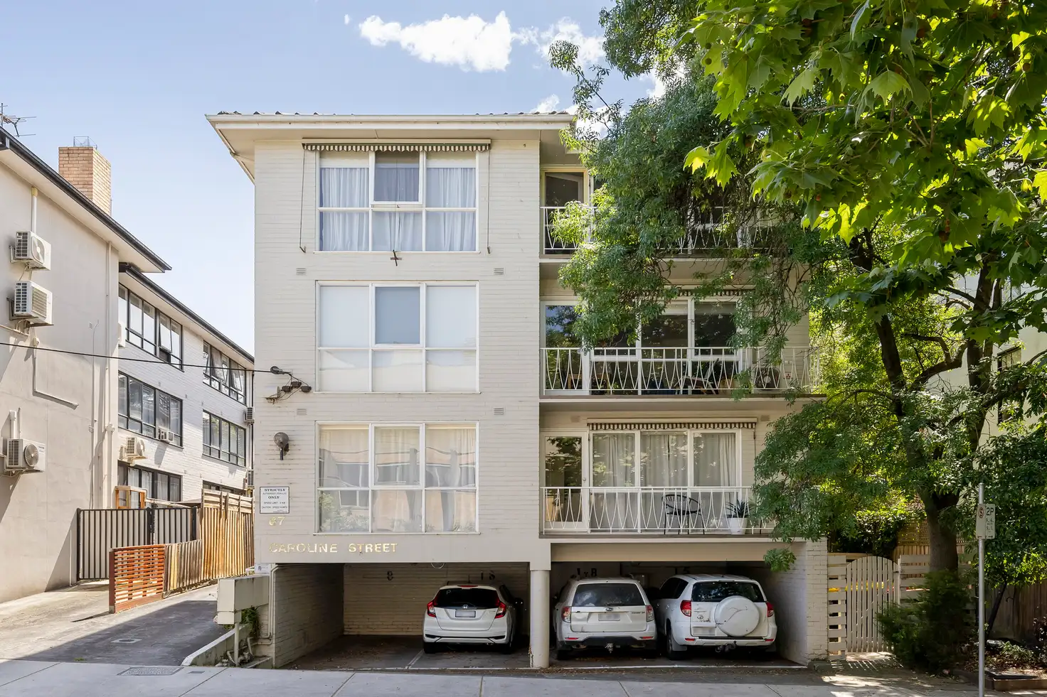 Main view of Homely apartment listing, 1/87 Caroline Street, South Yarra VIC 3141