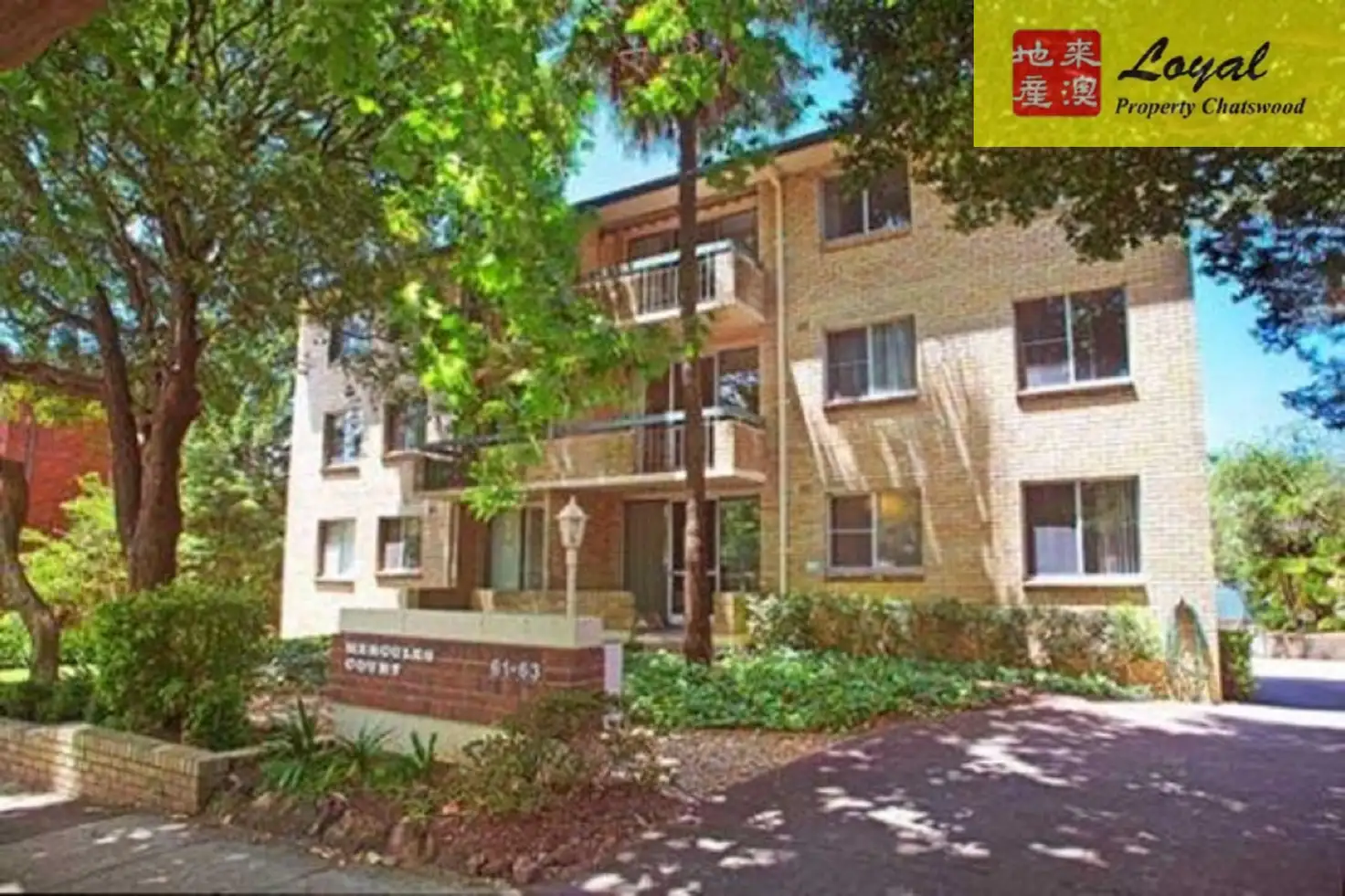 Main view of Homely apartment listing, 17/61-63 Hercules Street, Chatswood NSW 2067