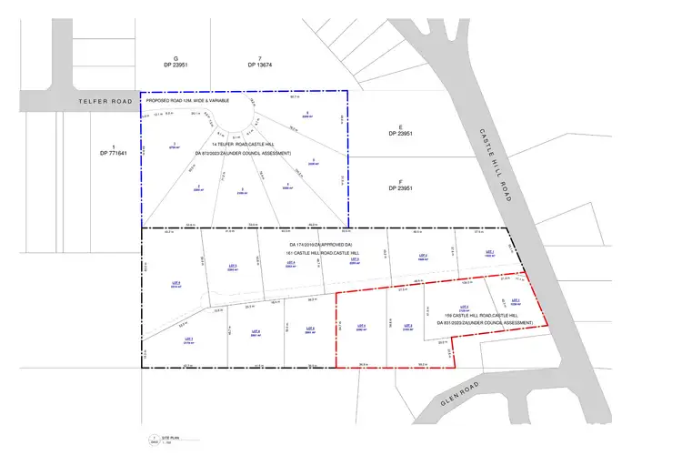 Third view of Homely land listing, 159 -161 Castle Hill Road, Castle Hill NSW 2154