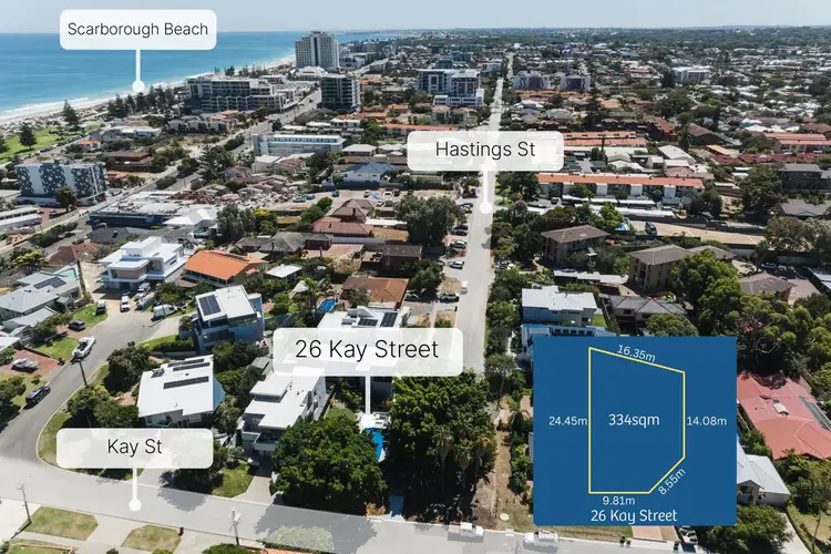 Second view of Homely land listing, 26 Kay Street, Scarborough WA 6019