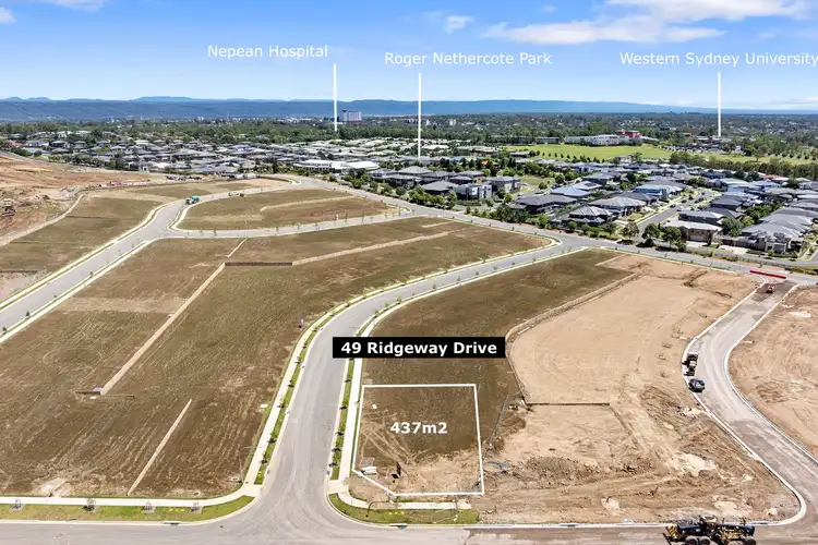 LOT 1072, 49 Ridgeway Drive, Orchard Hills NSW 2748