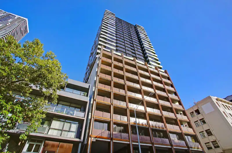 Main view of Homely apartment listing, 1510/155 Franklin Street, Melbourne VIC 3000