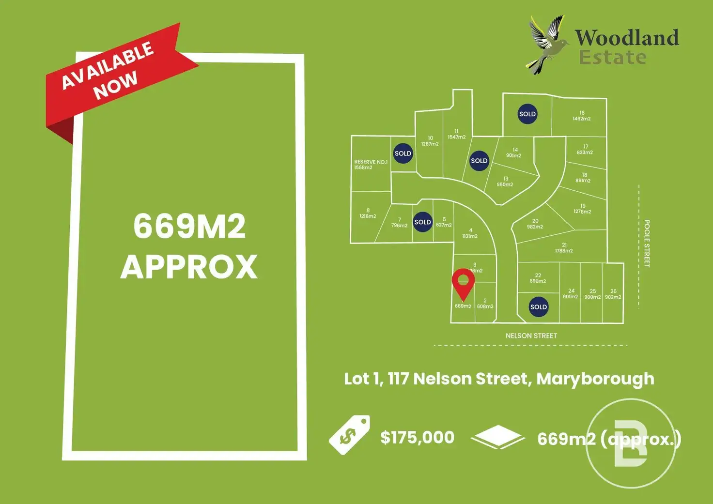 Main view of Homely land listing, Nelson Street, Maryborough VIC 3465