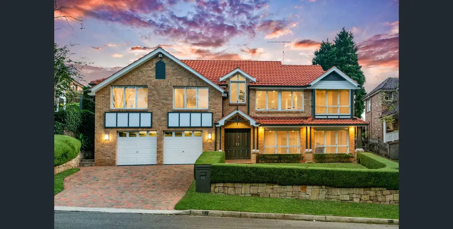 Main view of Homely house listing, 27 Sandhurst Crescent, Glenhaven NSW 2156