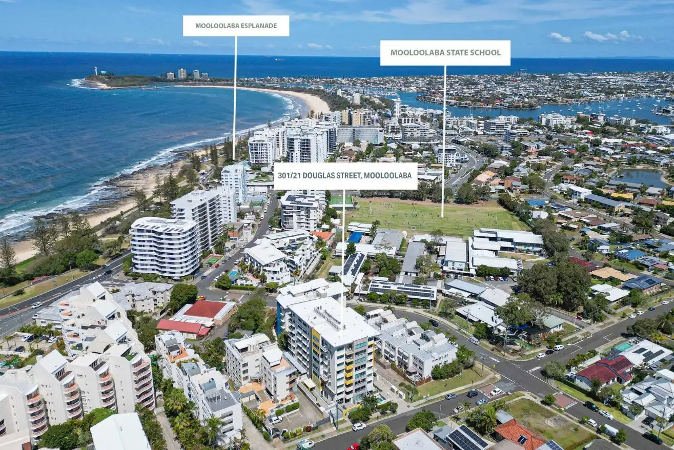 Main view of Homely unit listing, 301/21 Douglas Street, Mooloolaba QLD 4557