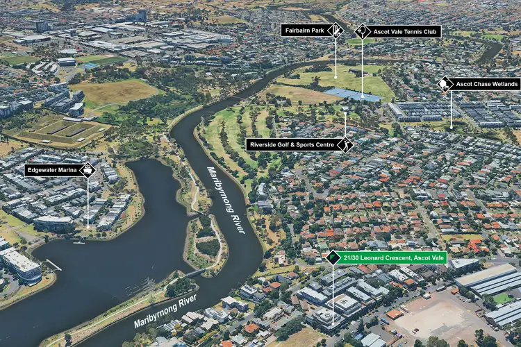 Second view of Homely apartment listing, 21/30 Leonard Crescent, Ascot Vale VIC 3032