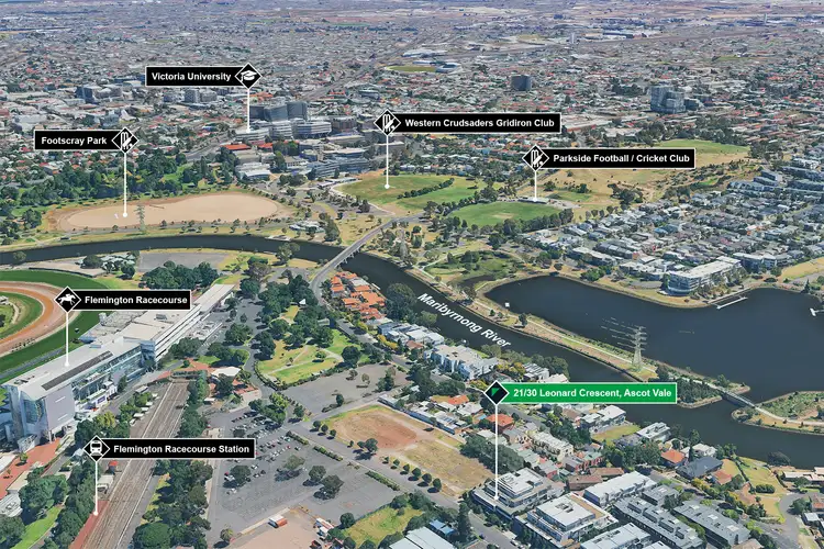 Third view of Homely apartment listing, 21/30 Leonard Crescent, Ascot Vale VIC 3032