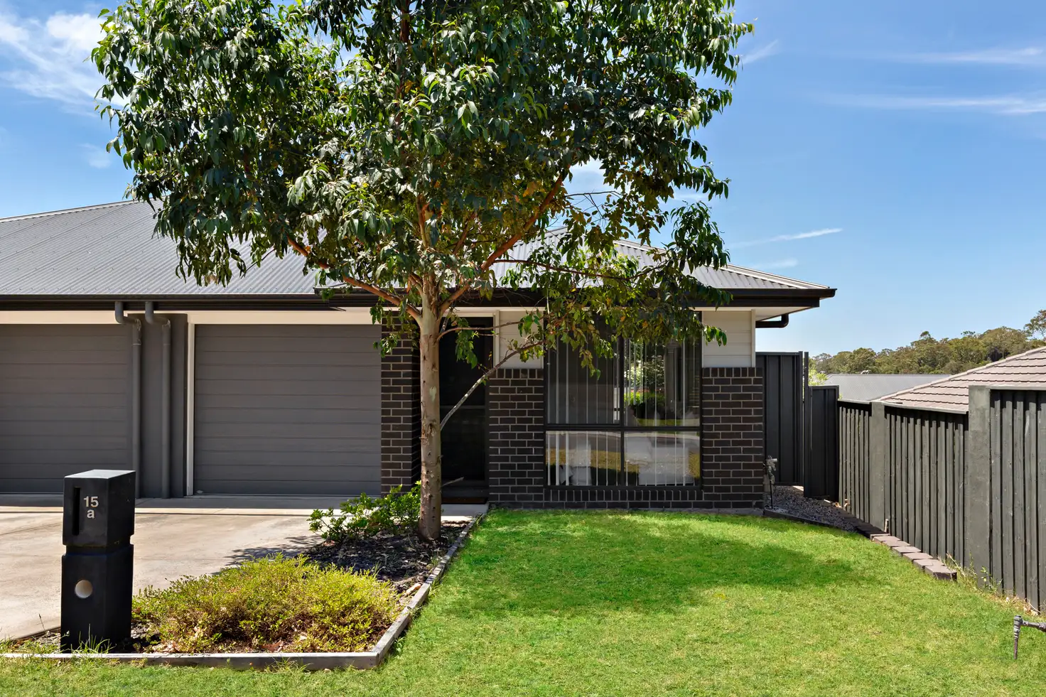 Main view of Homely semi-detached listing, 15A Karoburra Avenue, Fletcher NSW 2287