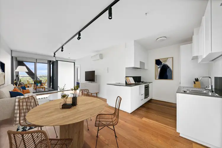 Second view of Homely apartment listing, 805B/10 Trenerry Crescent, Abbotsford VIC 3067