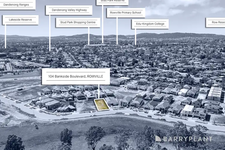 Second view of Homely land listing, 104 Bankside Boulevard, Rowville VIC 3178