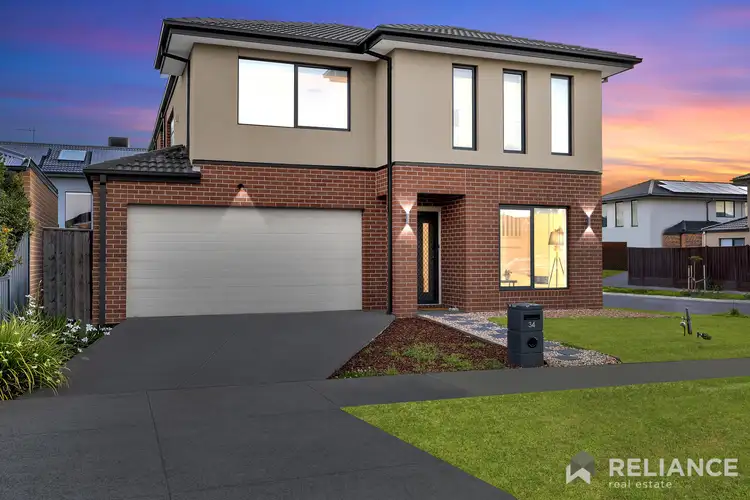 Second view of Homely house listing, 34 Topiary Street, Truganina VIC 3029