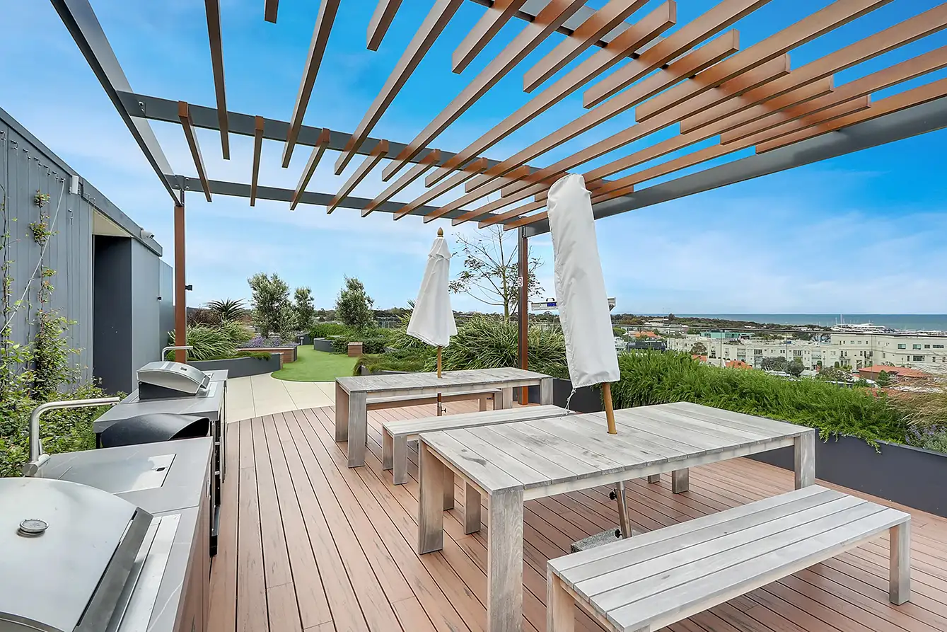 Main view of Homely apartment listing, Level 406D/18 Koolkuna Lane, Hampton VIC 3188