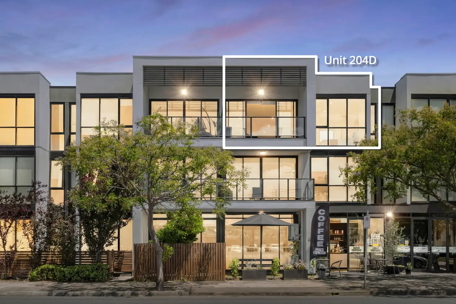 Main view of Homely apartment listing, 204D/23 Cumberland Road, Pascoe Vale South VIC 3044