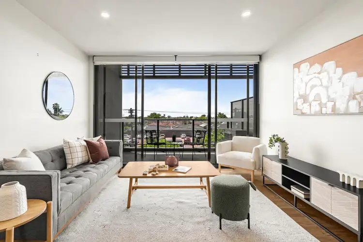 Second view of Homely apartment listing, 204D/23 Cumberland Road, Pascoe Vale South VIC 3044