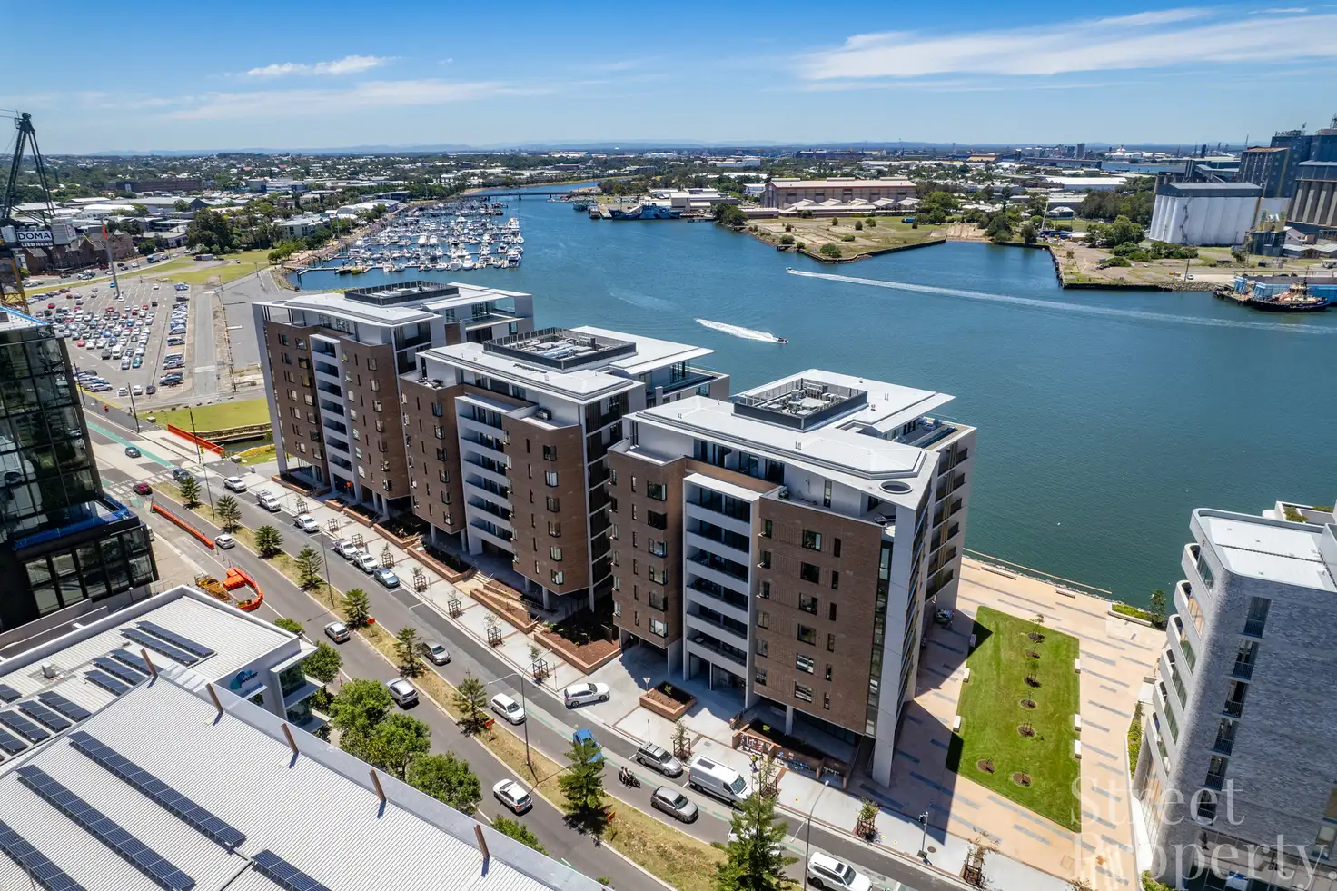 Main view of Homely apartment listing, 403/45 Honeysuckle Drive, Newcastle NSW 2300
