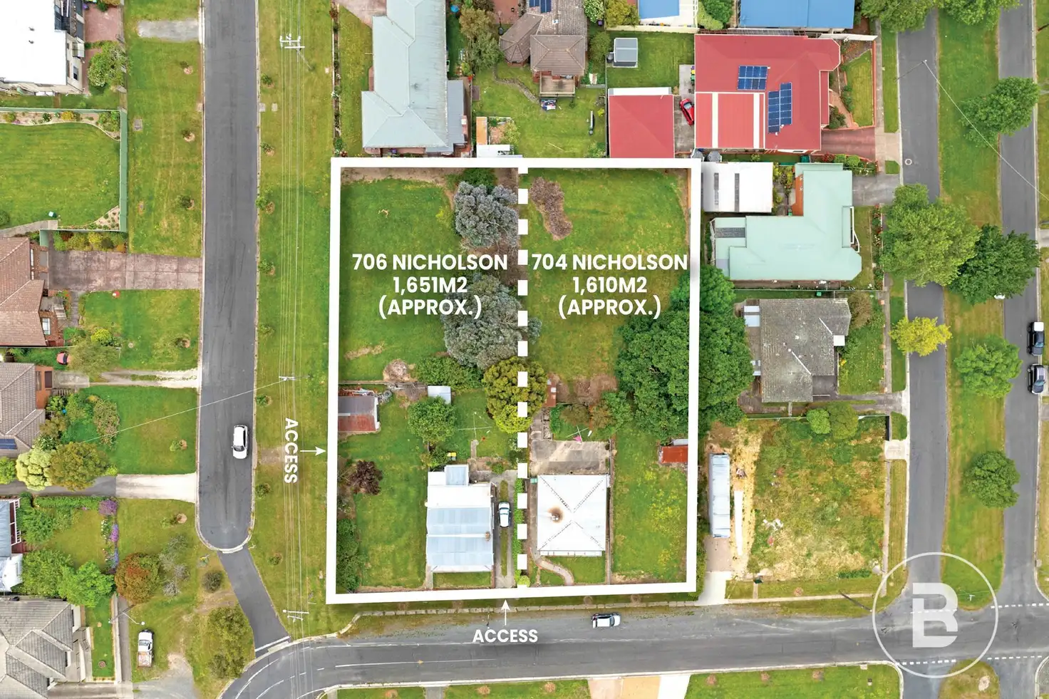 Main view of Homely house listing, 704 - 706 Nicholson Street, Black Hill VIC 3350