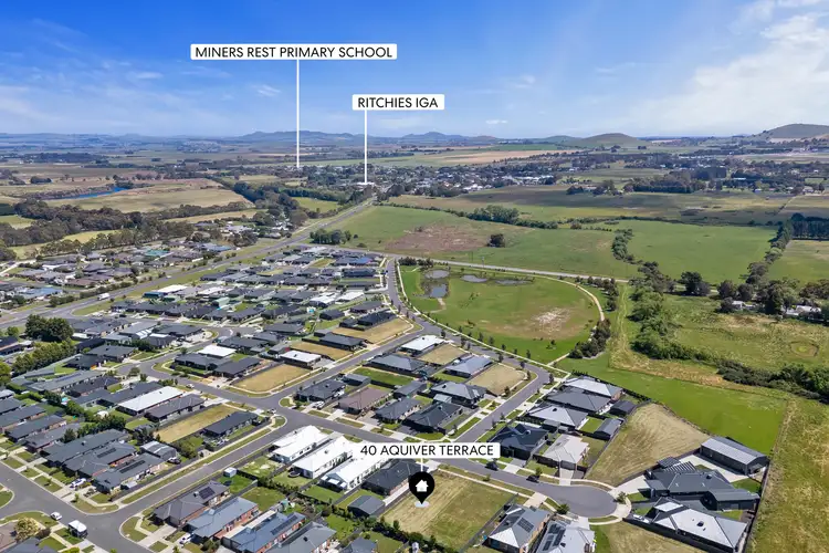 Fourth view of Homely land listing, 40 Aquiver Terrace, Miners Rest VIC 3352