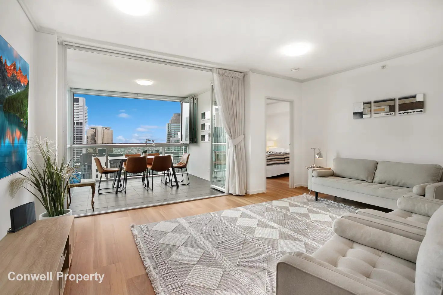 Main view of Homely apartment listing, 3809/108 Albert Street, Brisbane City QLD 4000