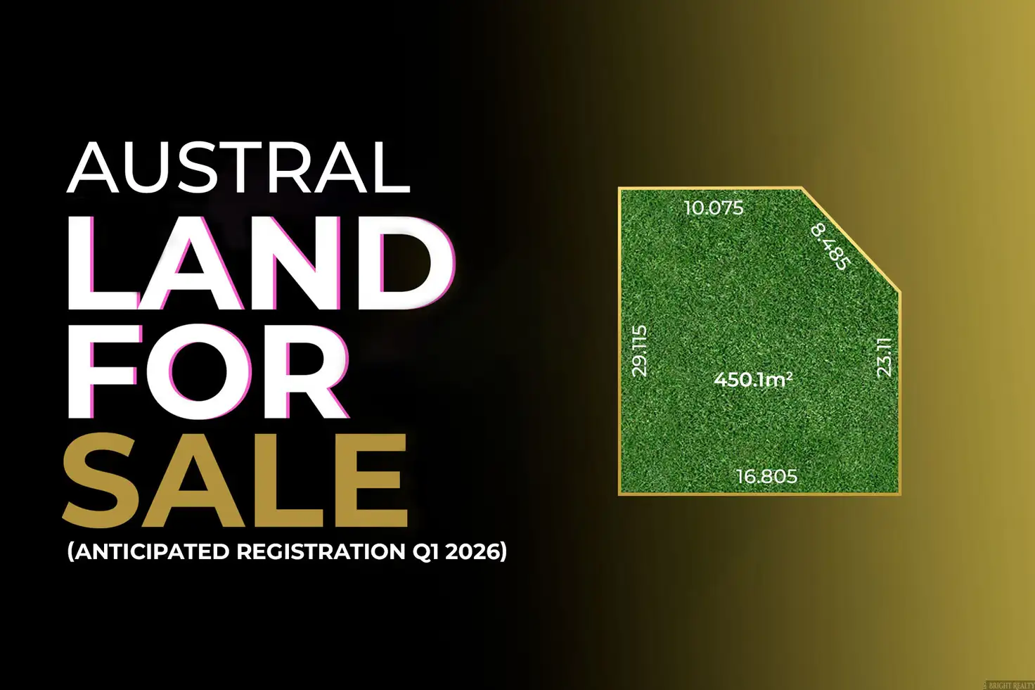 Main view of Homely land listing, Address available on request