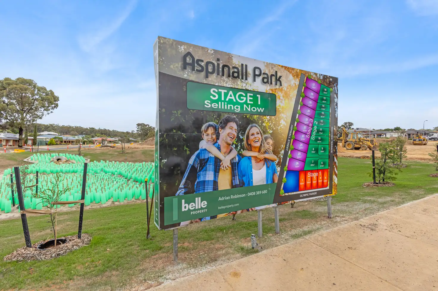 Main view of Homely land listing, 105-115 Olympic Parade, Kangaroo Flat VIC 3555