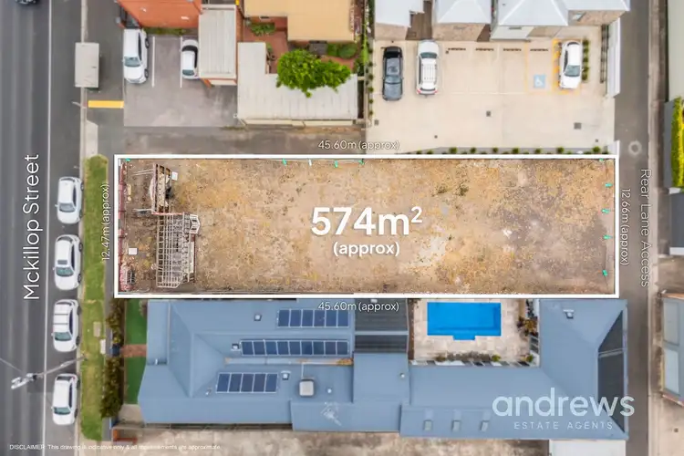Second view of Homely land listing, 93 McKillop Street, Geelong VIC 3220