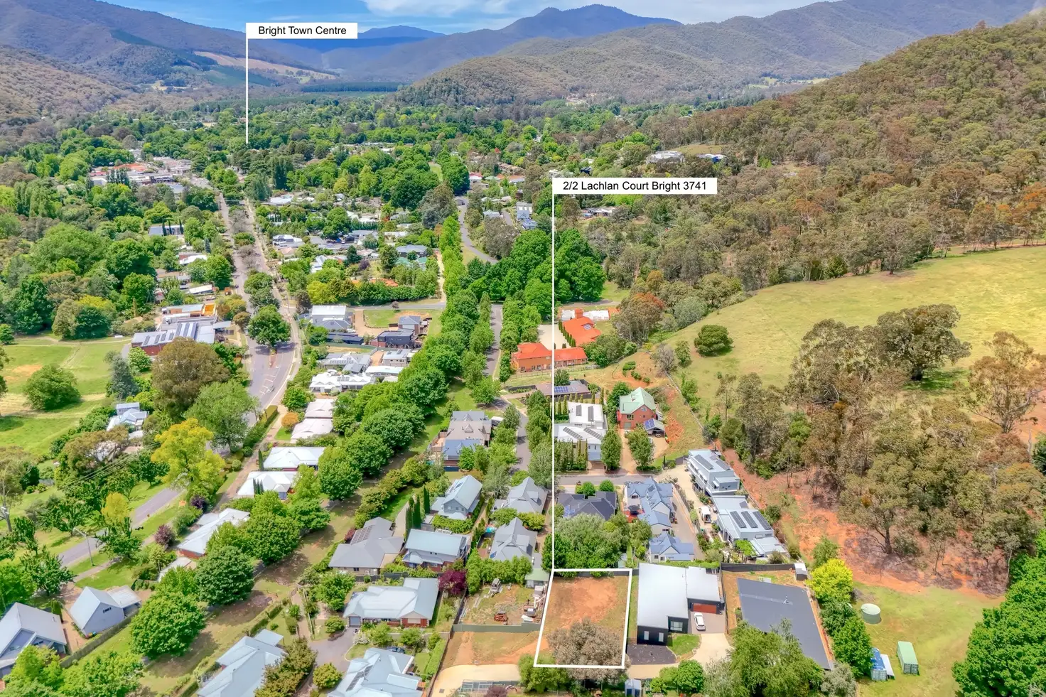 Main view of Homely land listing, LOT 2, 2 Lachlan Court, Bright VIC 3741