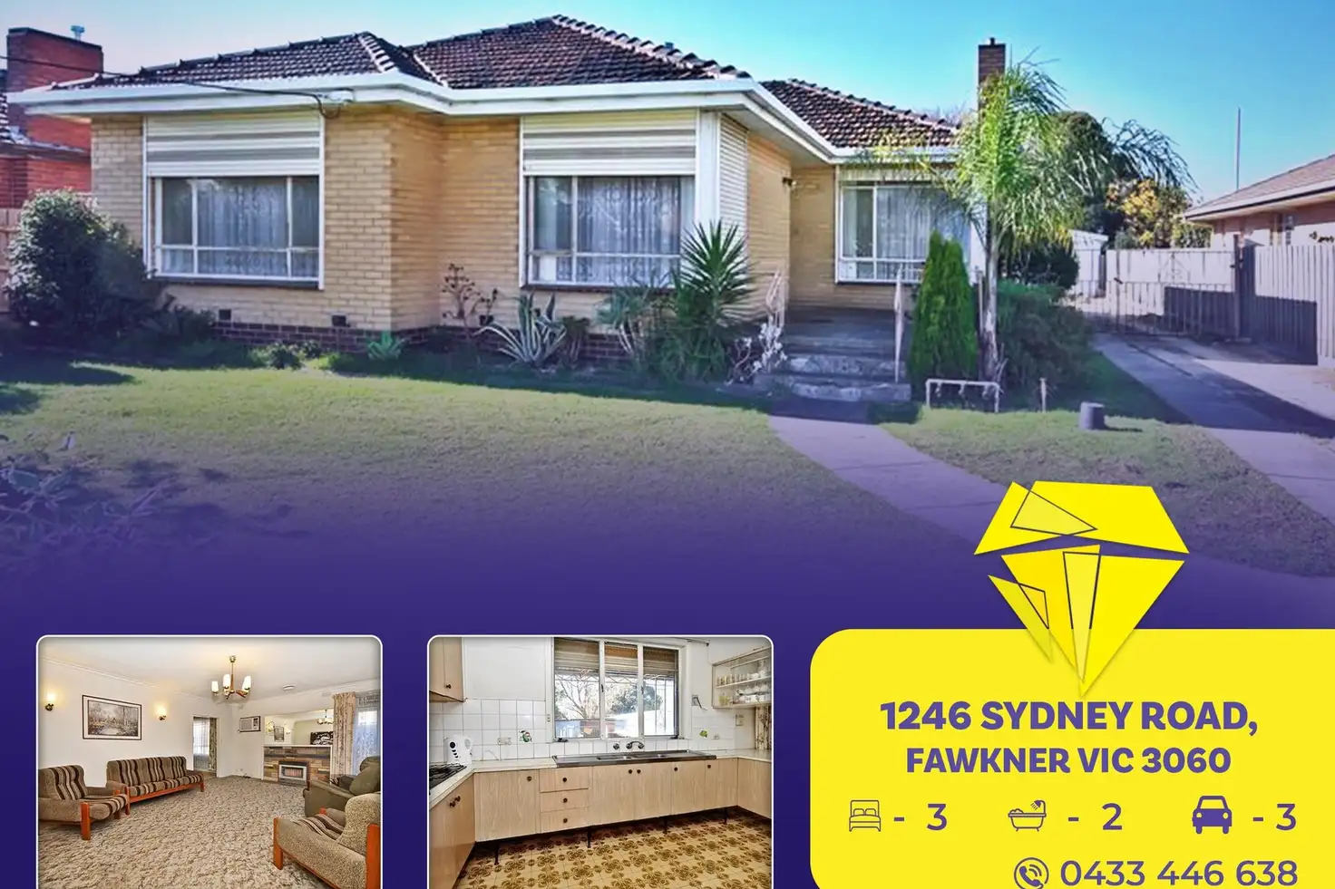 Main view of Homely house listing, 1246 Sydney Road, Fawkner VIC 3060