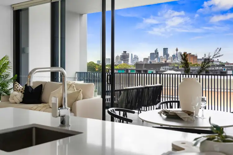 Fifth view of Homely apartment listing, A806/18 O'Dea Avenue, Waterloo NSW 2017