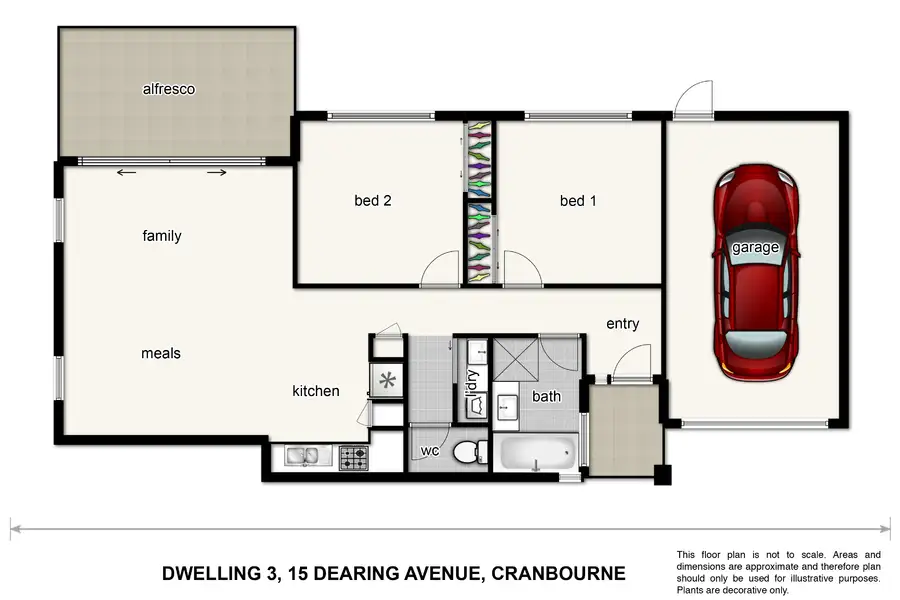 Main view of Homely unit listing, 3/15 Dearing Avenue, Cranbourne VIC 3977