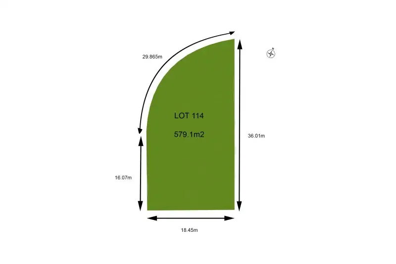 Main view of Homely land listing, LOT 114 Myles Crescent, Kellyville NSW 2155