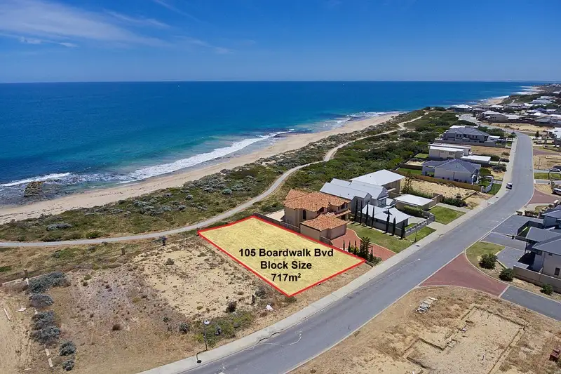 Main view of Homely land listing, 105 Boardwalk Bvd, Halls Head WA 6210
