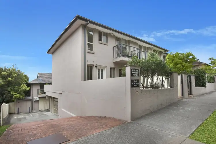 Main view of Homely townhouse listing, 1/3-5 Montrose Road, Abbotsford NSW 2046