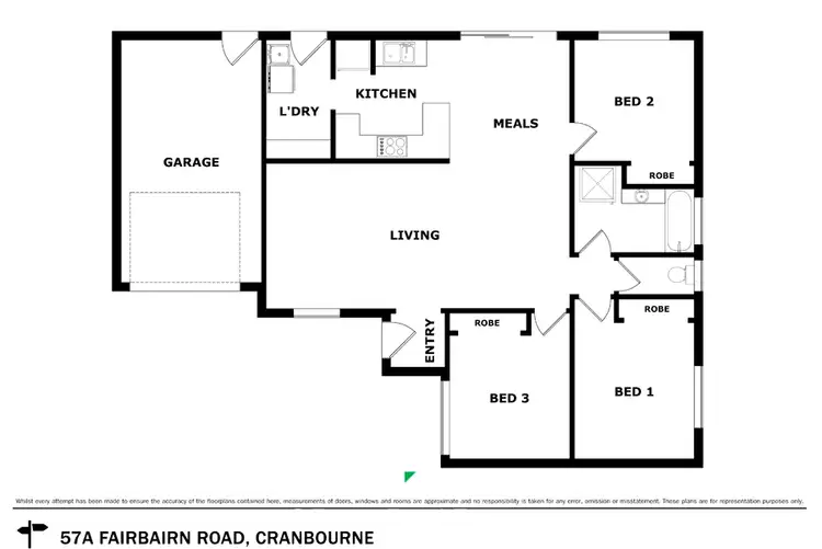 Second view of Homely house listing, 2/57 Fairbairn Road, Cranbourne VIC 3977