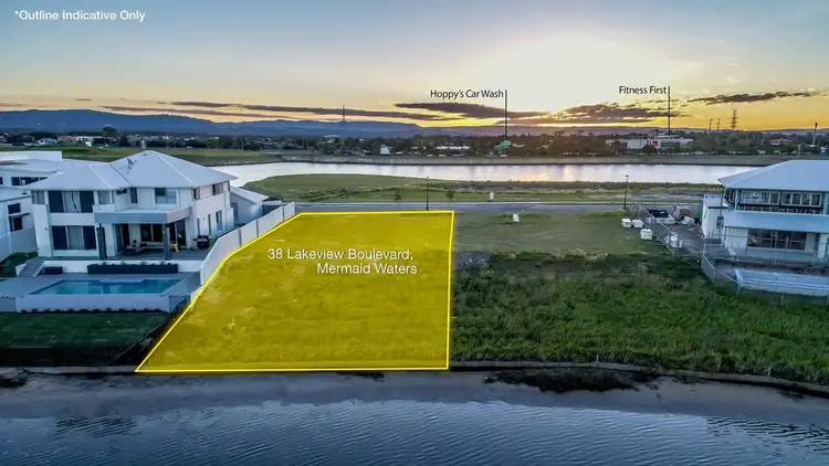 Sixth view of Homely land listing, LOT 23, 38 Lakeview Boulevard, Mermaid Waters QLD 4218