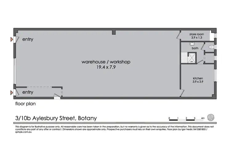 Second view of Homely unit listing, 3/10B Aylesbury Street, Botany NSW 2019