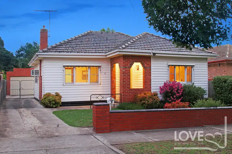 Main view of Homely house listing, 9 Locksley Avenue, Reservoir VIC 3073