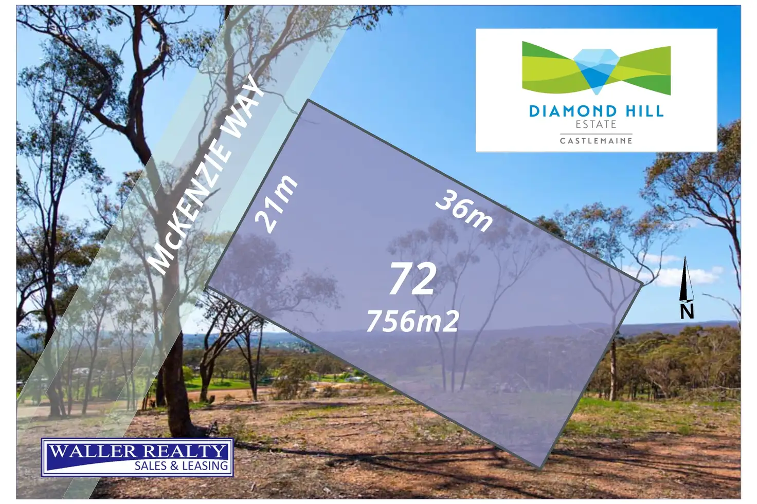 Main view of Homely land listing, LOT 72 McKenzie Way, Mckenzie Hill VIC 3451