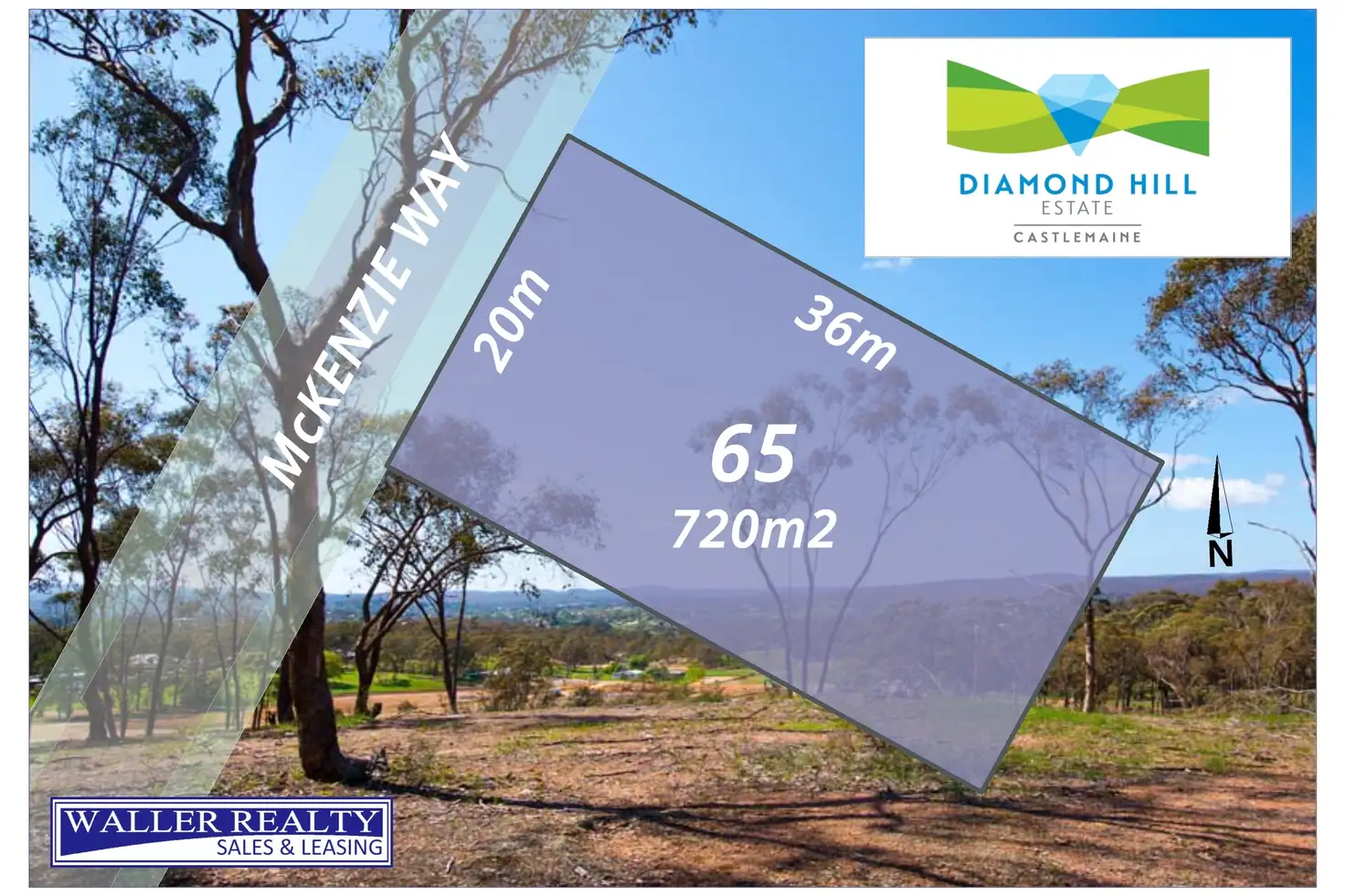 Main view of Homely land listing, LOT 65 McKenzie Way, Mckenzie Hill VIC 3451
