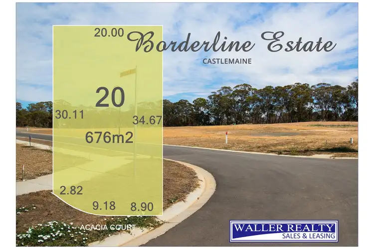 Main view of Homely land listing, LOT 20 Acacia Court, Castlemaine VIC 3450